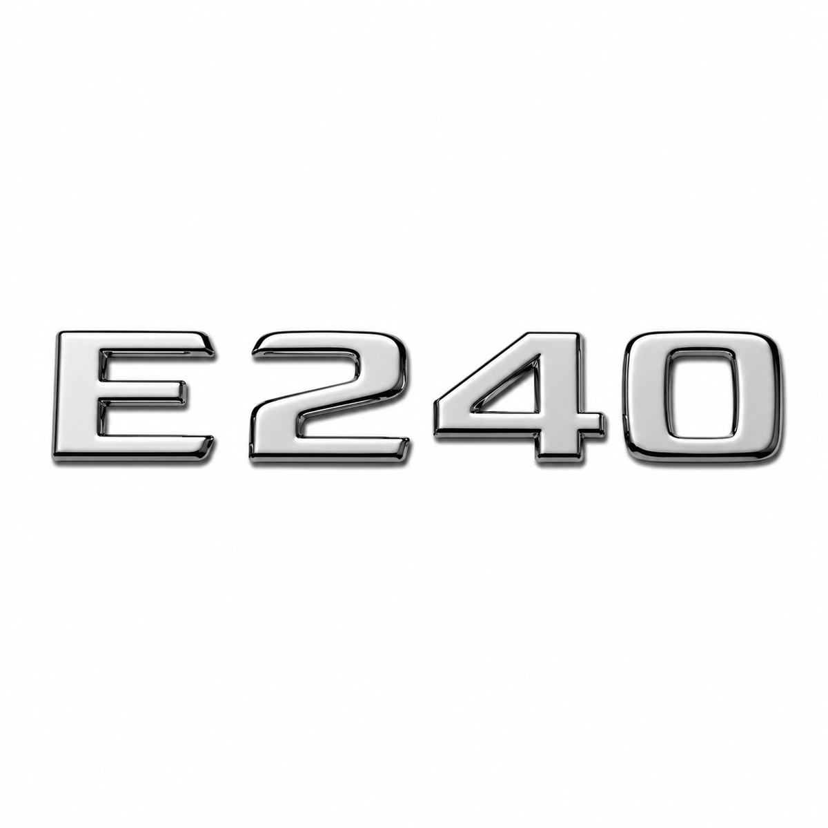 E 240 Krom Bagaj Yazısı Mercedes-Benz Uyumlu