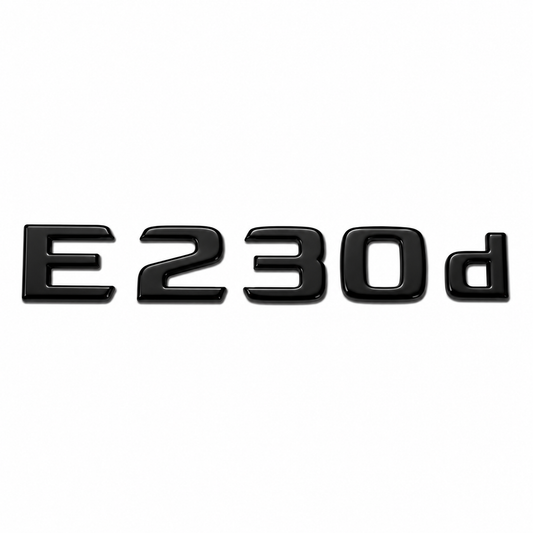 E 230 d Siyah Bagaj Yazısı Mercedes-Benz Uyumlu