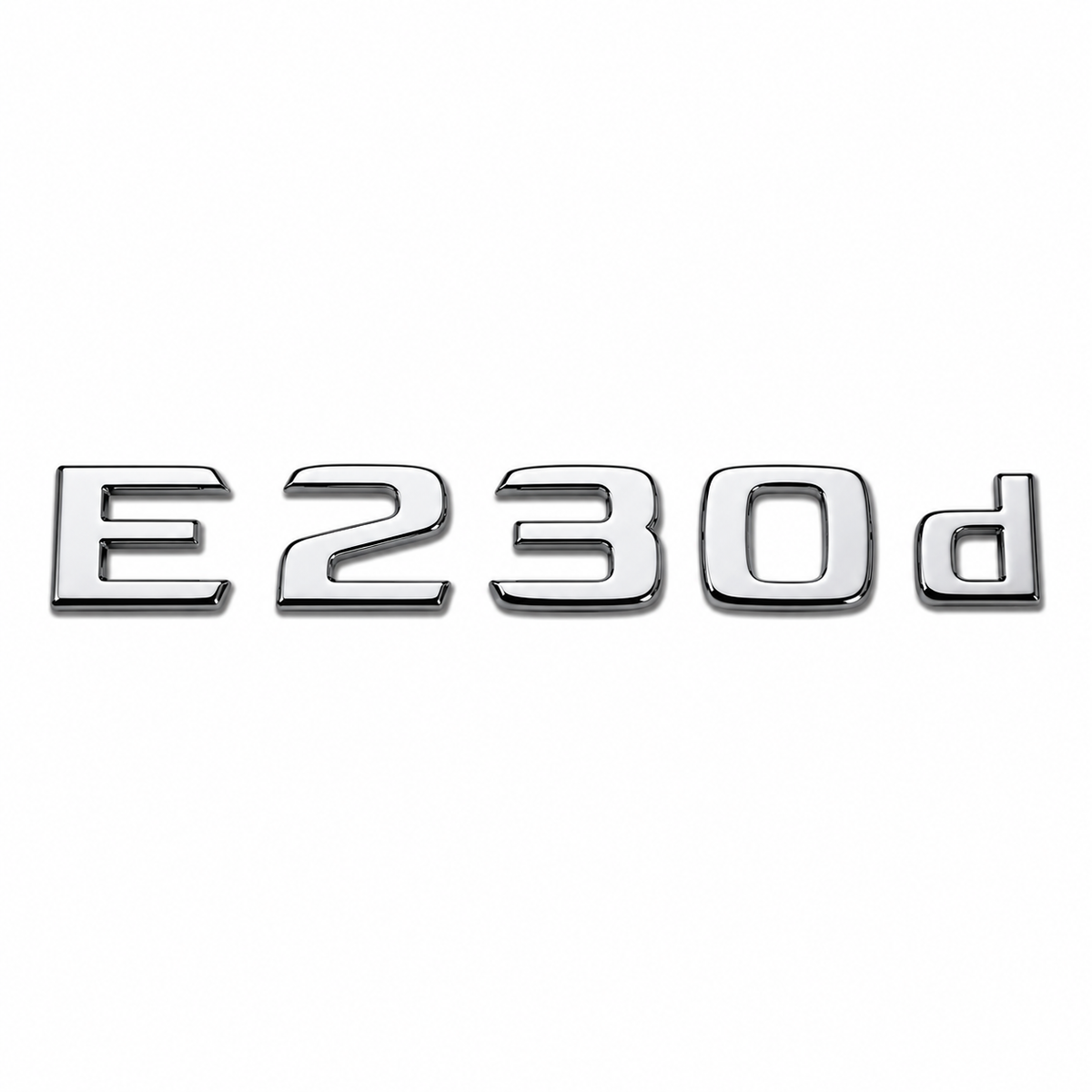 E 230 d Krom Bagaj Yazısı Mercedes-Benz Uyumlu
