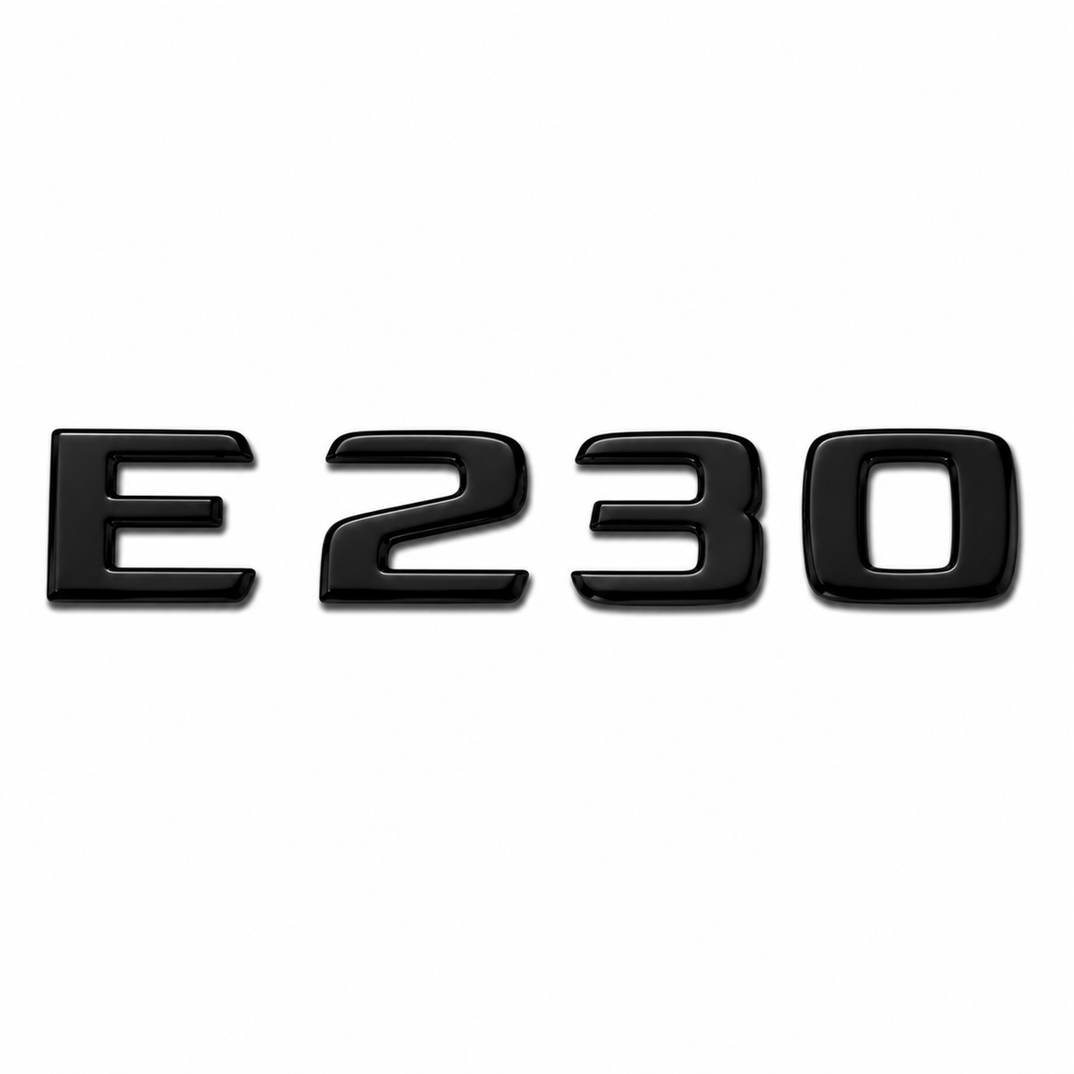 E 230 Siyah Bagaj Yazısı Mercedes-Benz Uyumlu