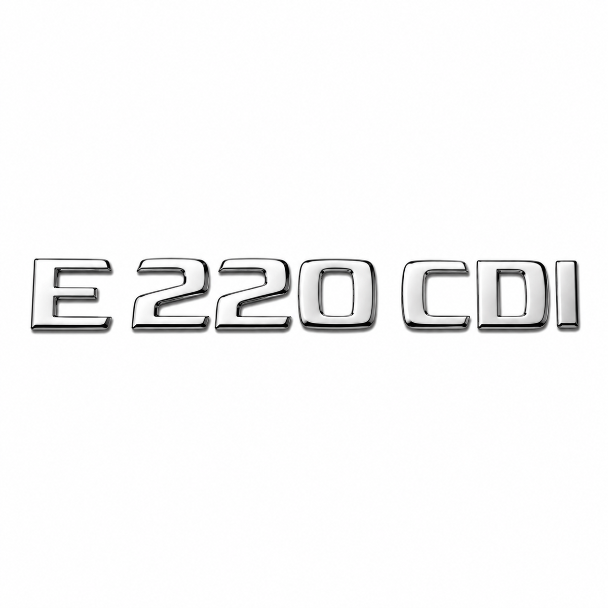 E 220 CDI Krom Bagaj Yazısı Mercedes-Benz Uyumlu