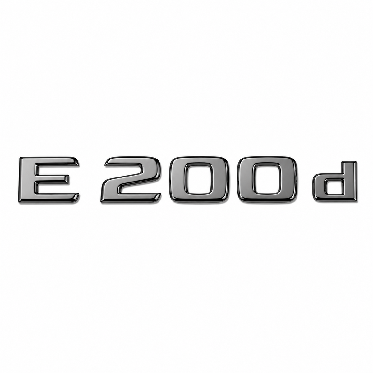 E 220 Krom Bagaj Yazısı Mercedes-Benz Uyumlu