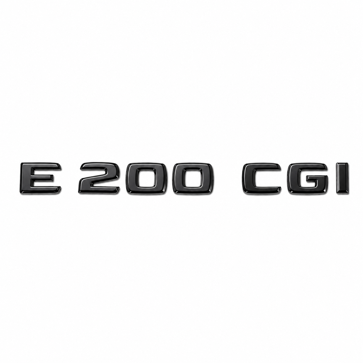E 200 CGI Siyah Bagaj Yazısı Mercedes-Benz Uyumlu