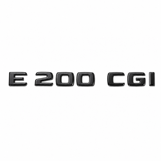 E 200 CGI Siyah Bagaj Yazısı Mercedes-Benz Uyumlu
