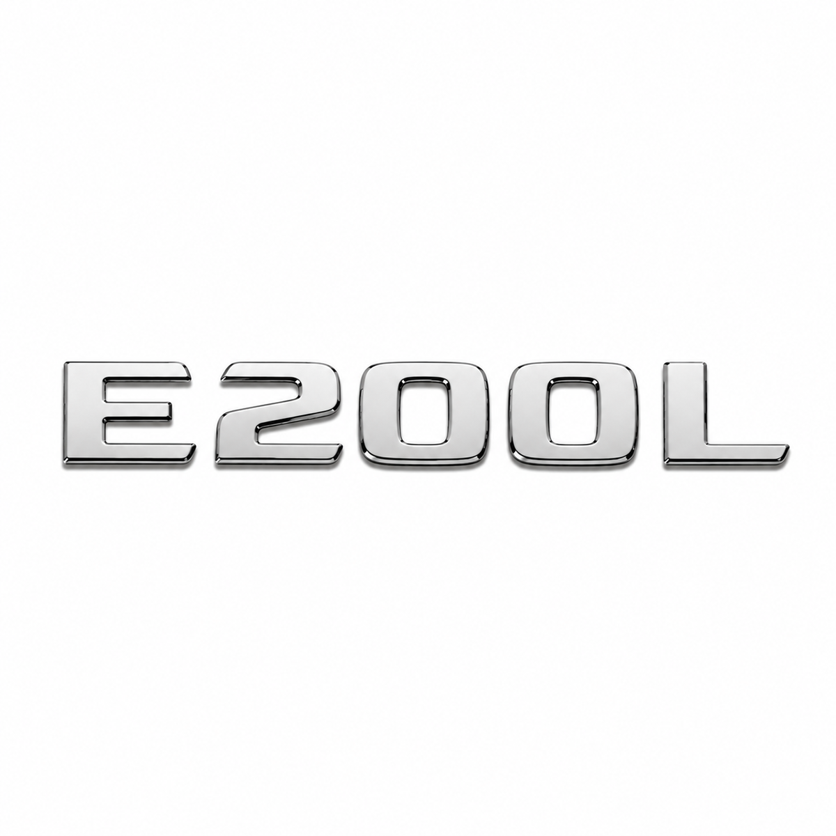 E 200L Krom Bagaj Yazısı Mercedes-Benz Uyumlu