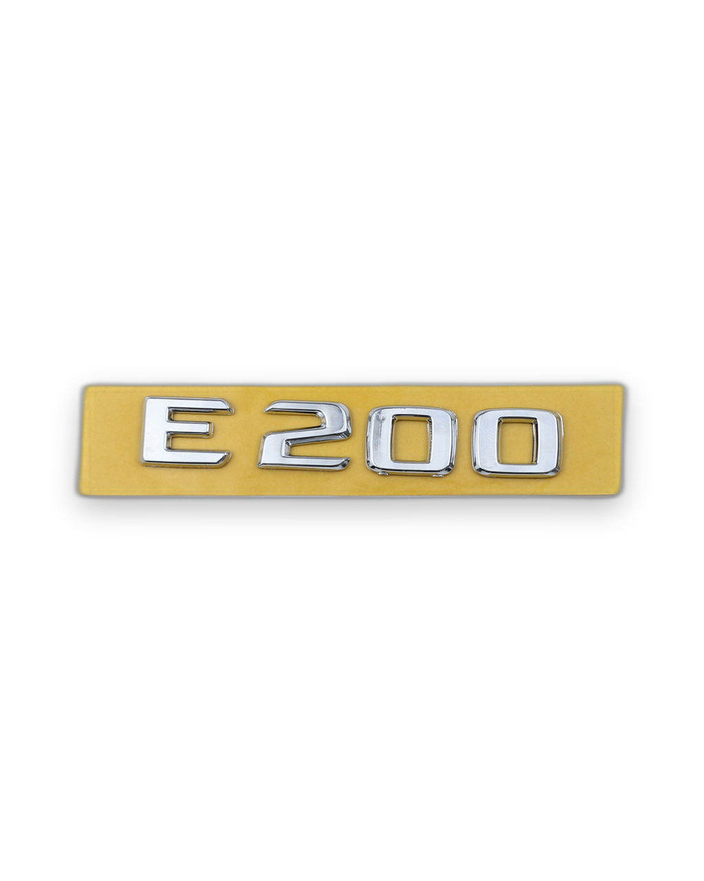 E 200 Krom Bagaj Yazısı Mercedes-Benz Uyumlu