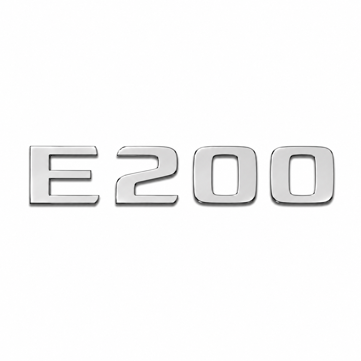 E 200 Krom Bagaj Yazısı Mercedes-Benz Uyumlu