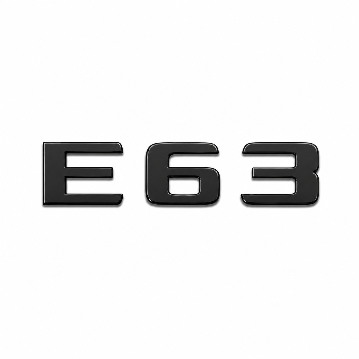 E 63 S Siyah Bagaj Yazısı Mercedes-Benz Uyumlu