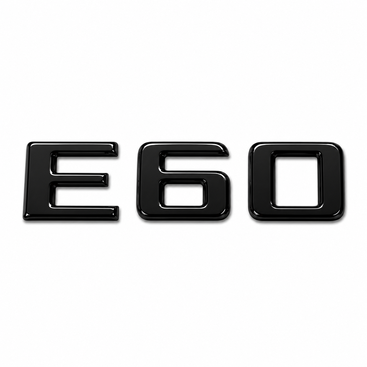 E 60 Siyah Bagaj Yazısı Mercedes-Benz Uyumlu