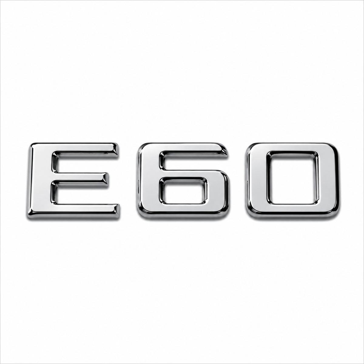 E 60 Krom Bagaj Yazısı Mercedes-Benz Uyumlu