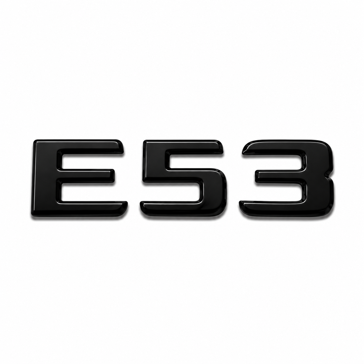 E 53 Siyah Bagaj Yazısı Mercedes-Benz Uyumlu