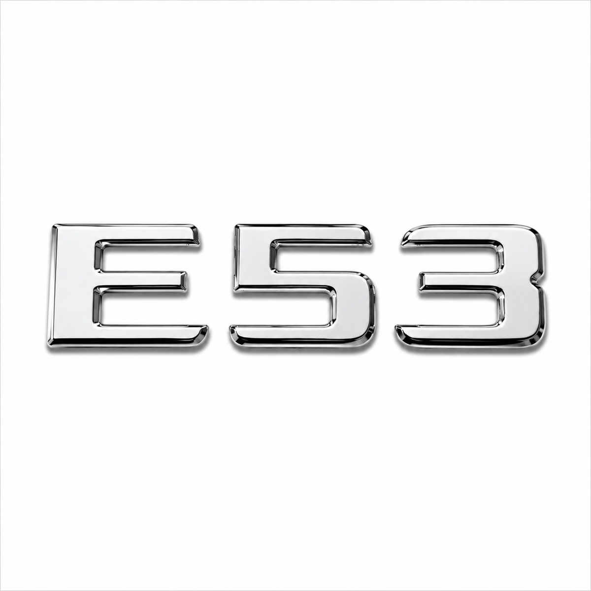 E 53 Krom Bagaj Yazısı Mercedes-Benz Uyumlu