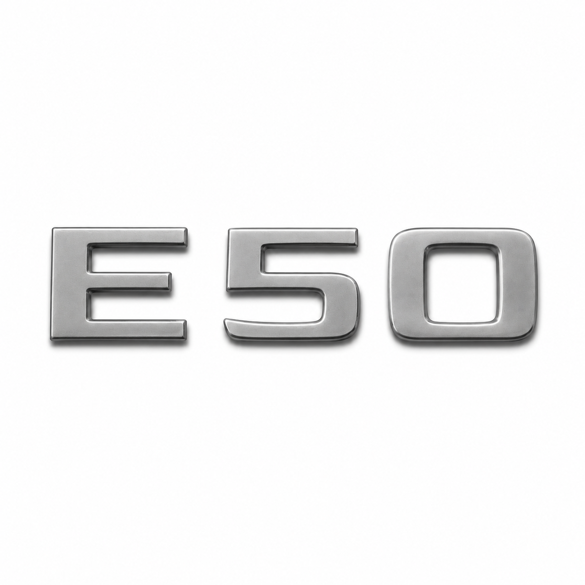 E 50 Krom Bagaj Yazısı Mercedes-Benz Uyumlu