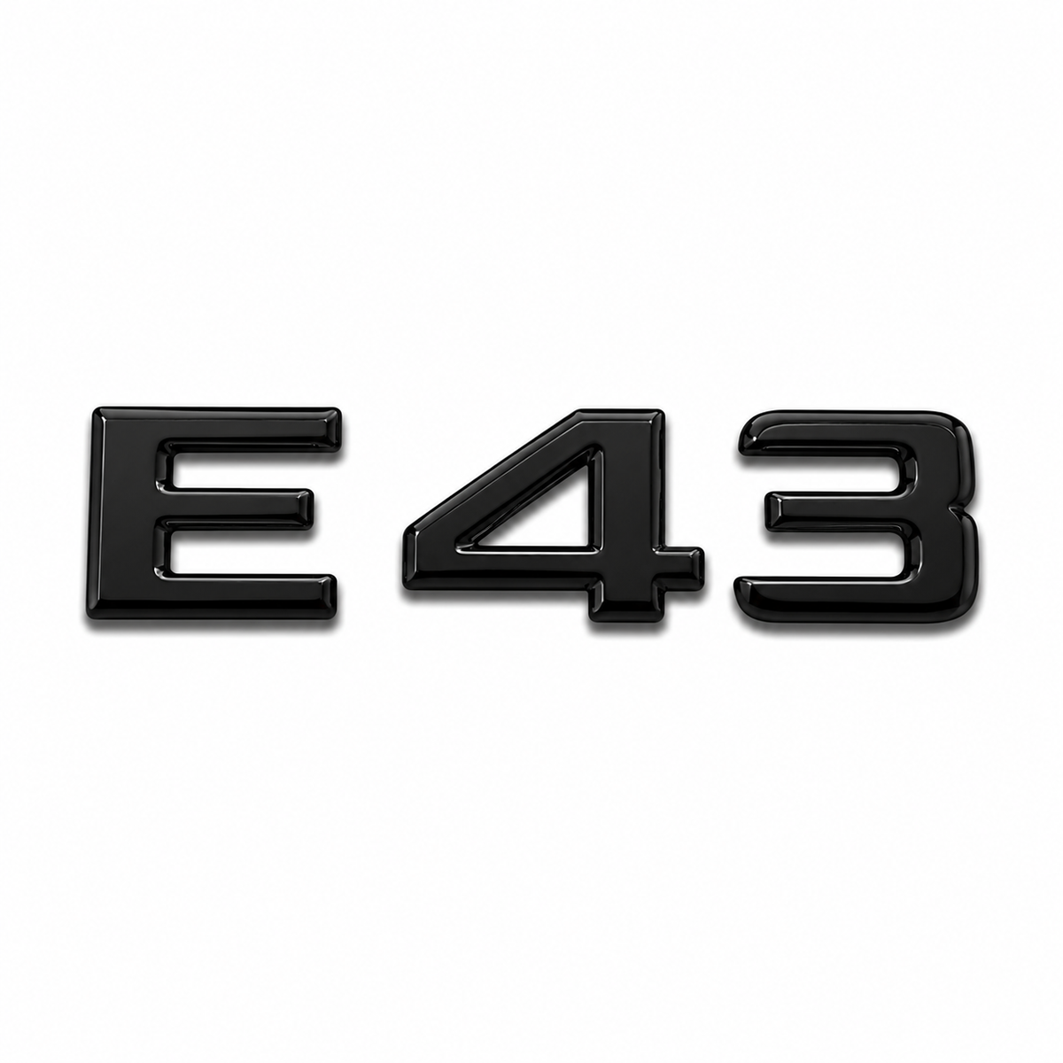 E 43 Siyah Bagaj Yazısı Mercedes-Benz Uyumlu