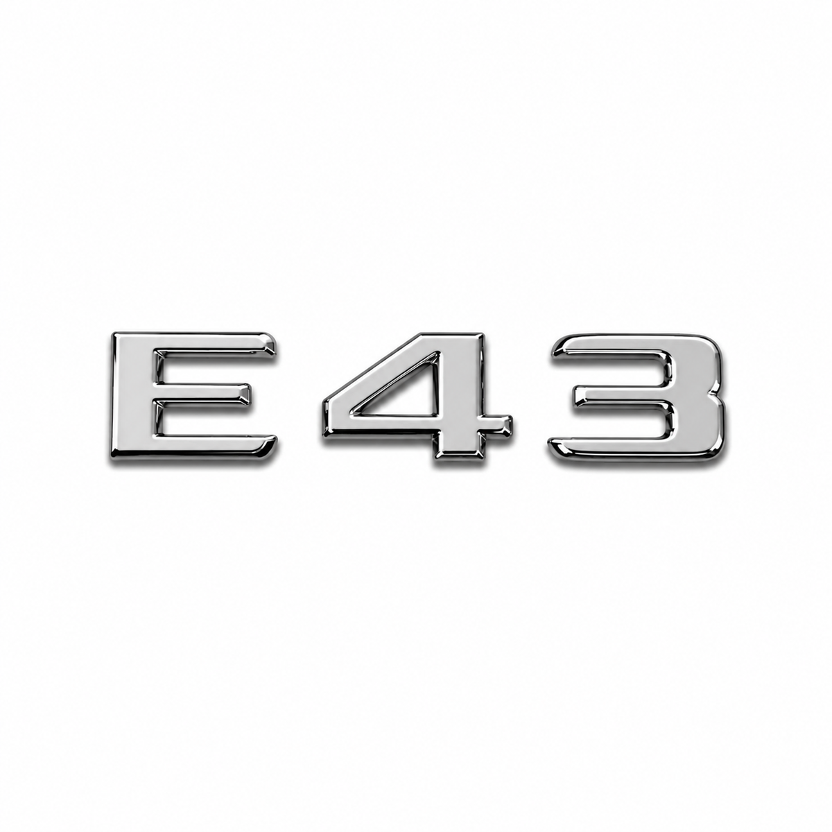 E 43 Krom Bagaj Yazısı Mercedes-Benz Uyumlu