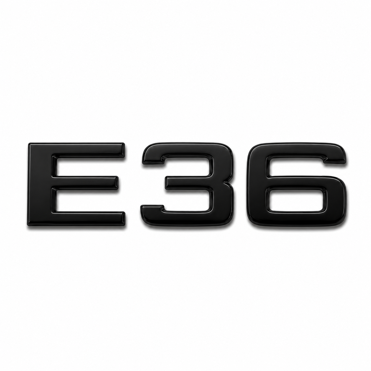 E 36 Siyah Bagaj Yazısı Mercedes-Benz Uyumlu