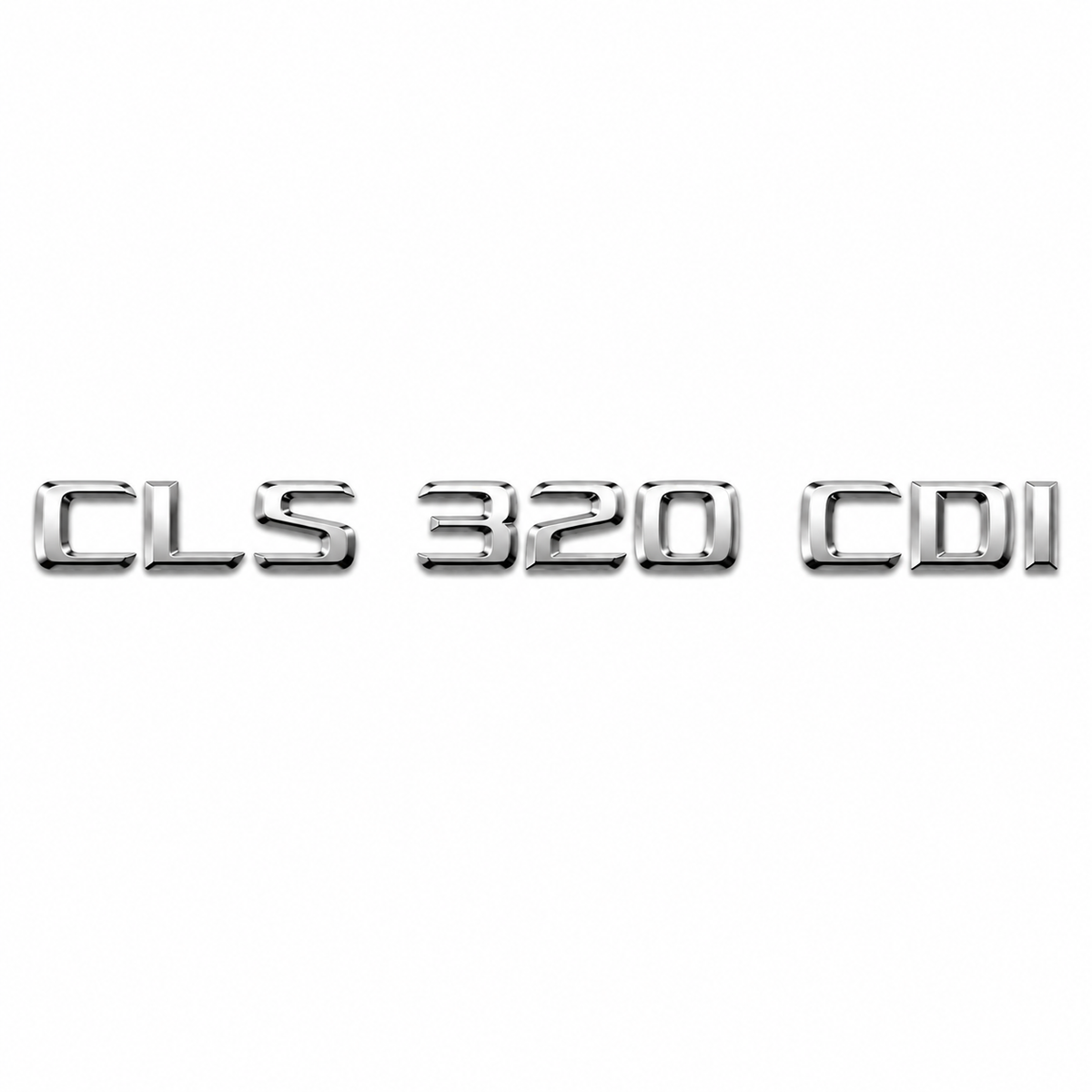 CLS 320 CDI Krom Bagaj Yazısı Mercedes-Benz Uyumlu
