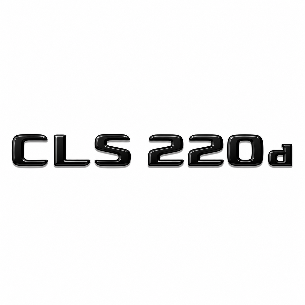 CLS 220 d Siyah Bagaj Yazısı Mercedes-Benz Uyumlu