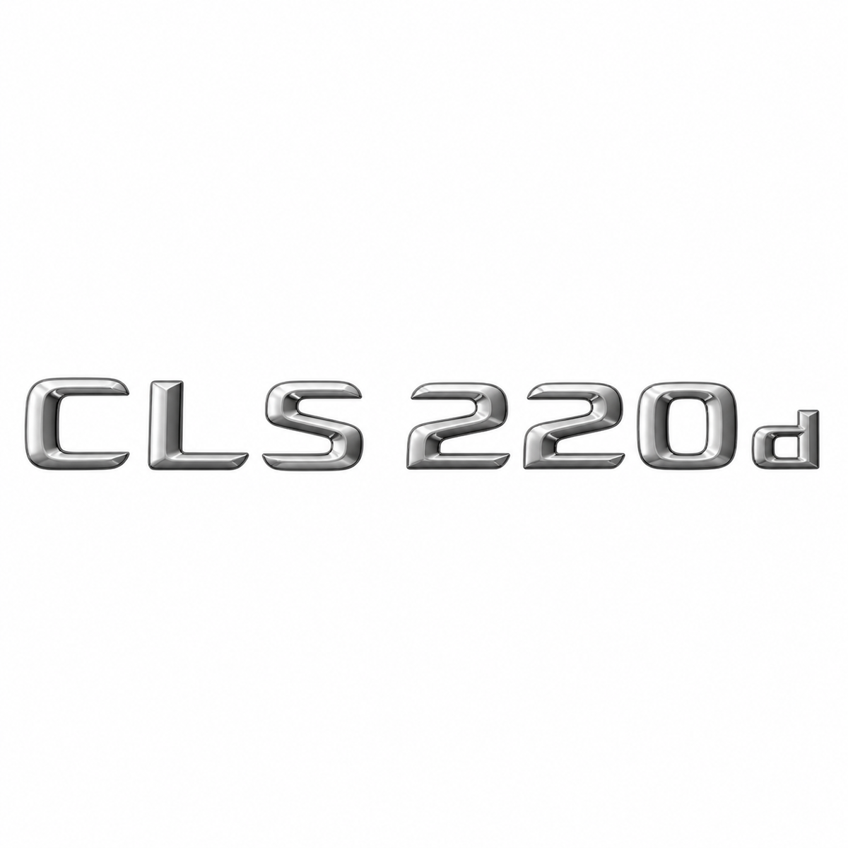 CLS 220 d Krom Bagaj Yazısı Mercedes-Benz Uyumlu