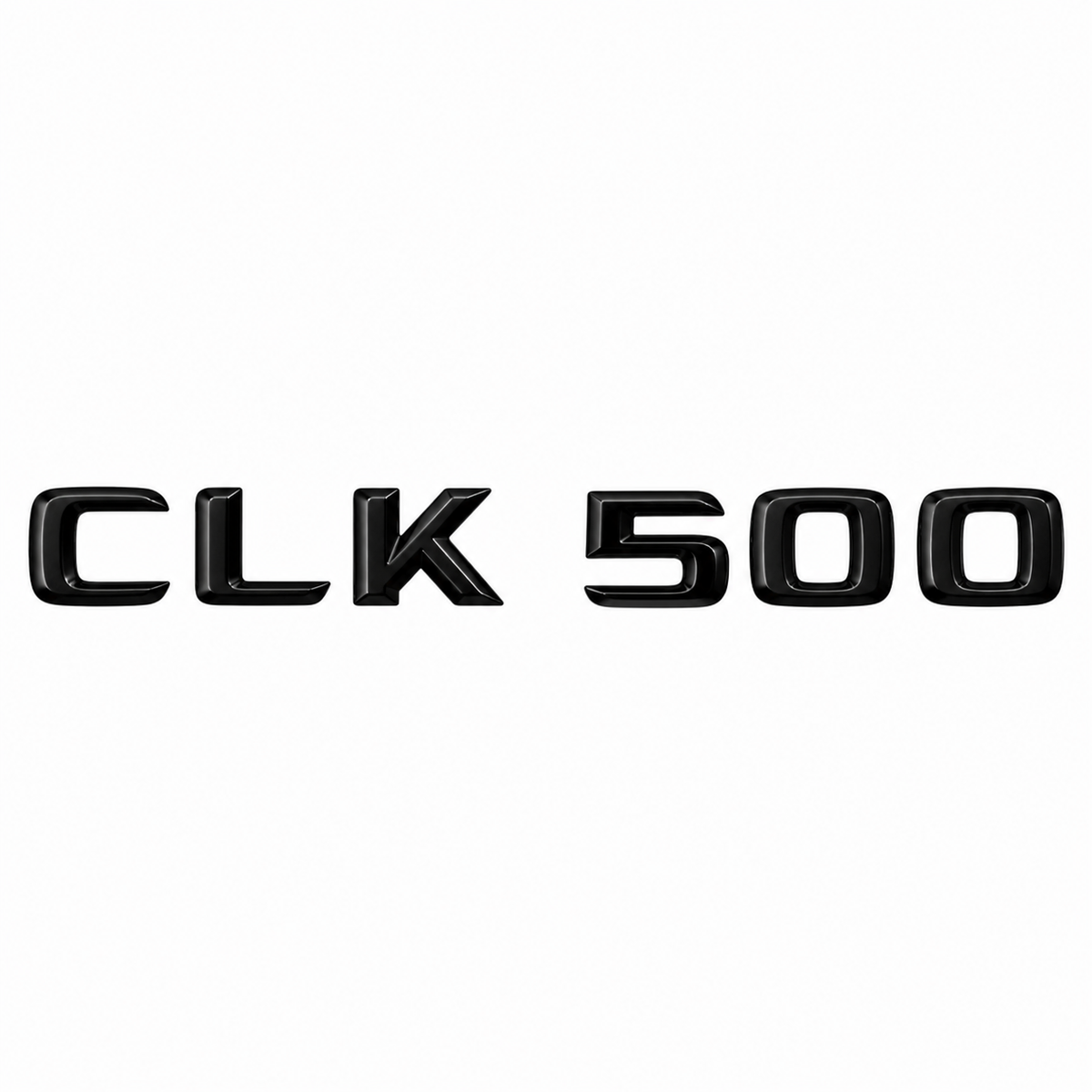CLK 500 Siyah Bagaj Yazısı Mercedes-Benz Uyumlu