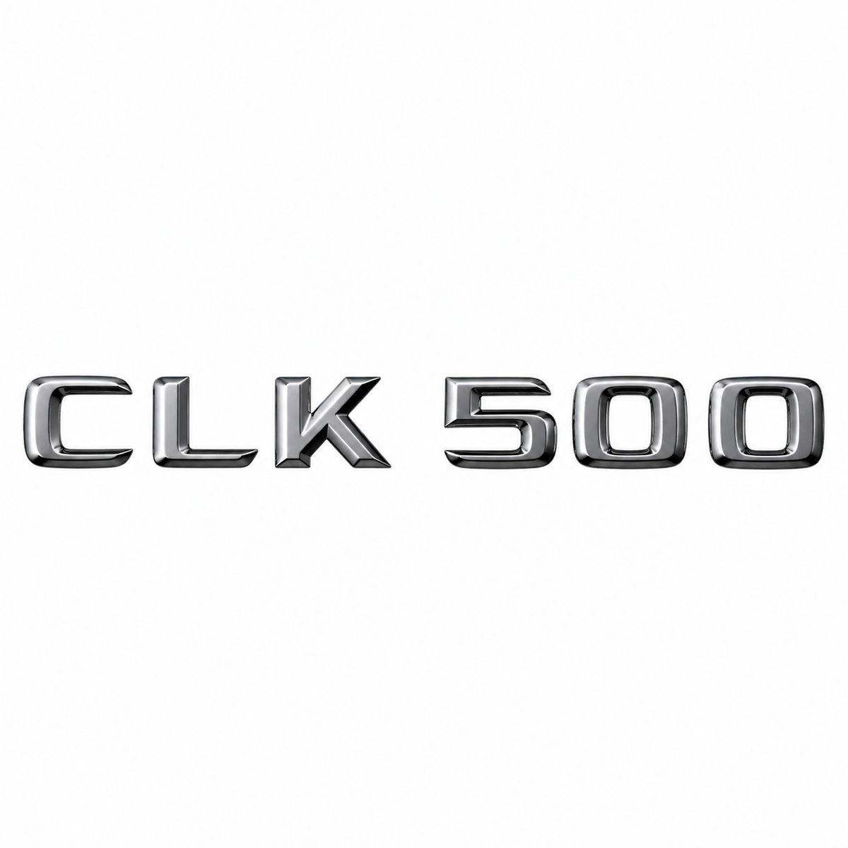 CLK 500 Krom Bagaj Yazısı Mercedes-Benz Uyumlu