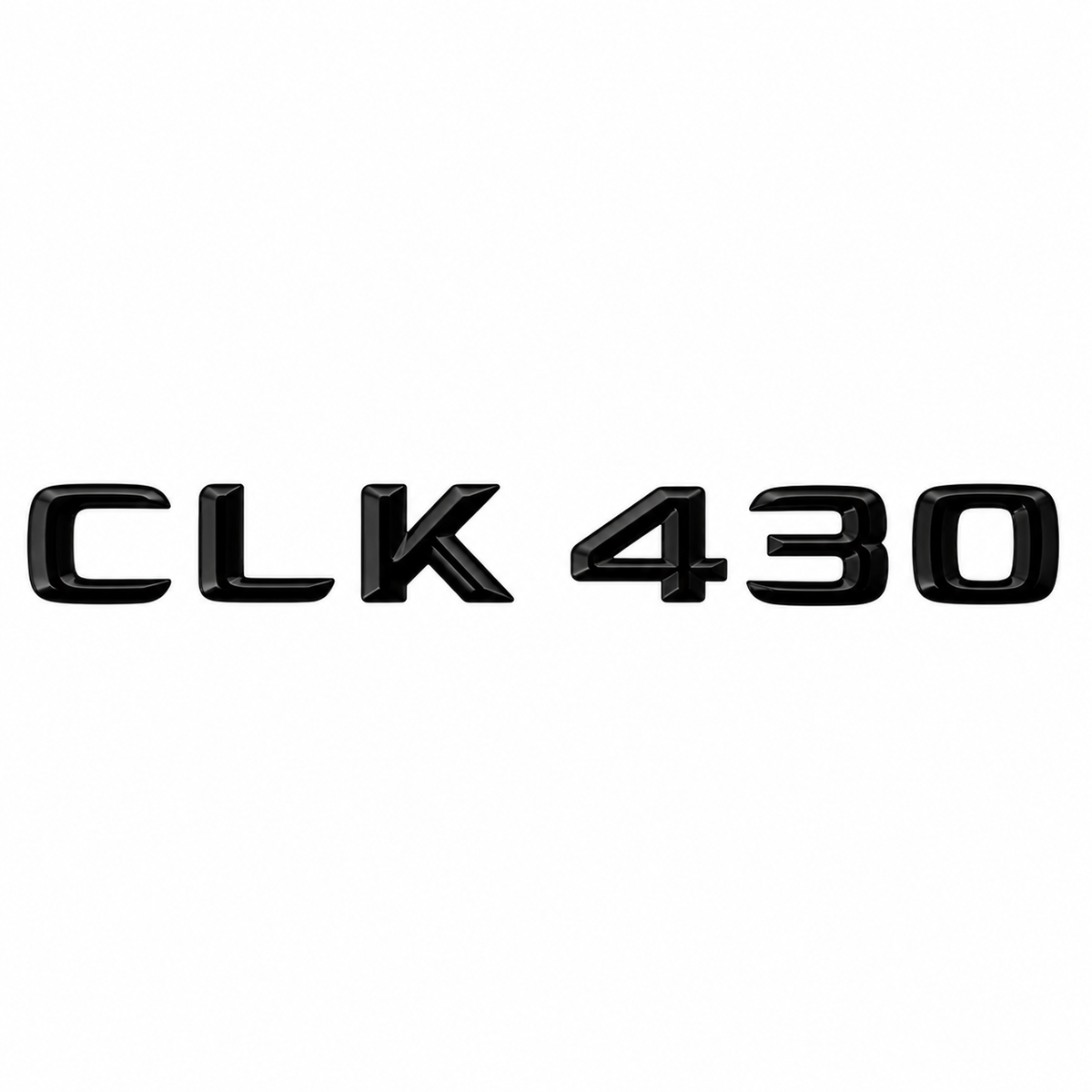 CLK 430 Siyah Bagaj Yazısı Mercedes-Benz Uyumlu