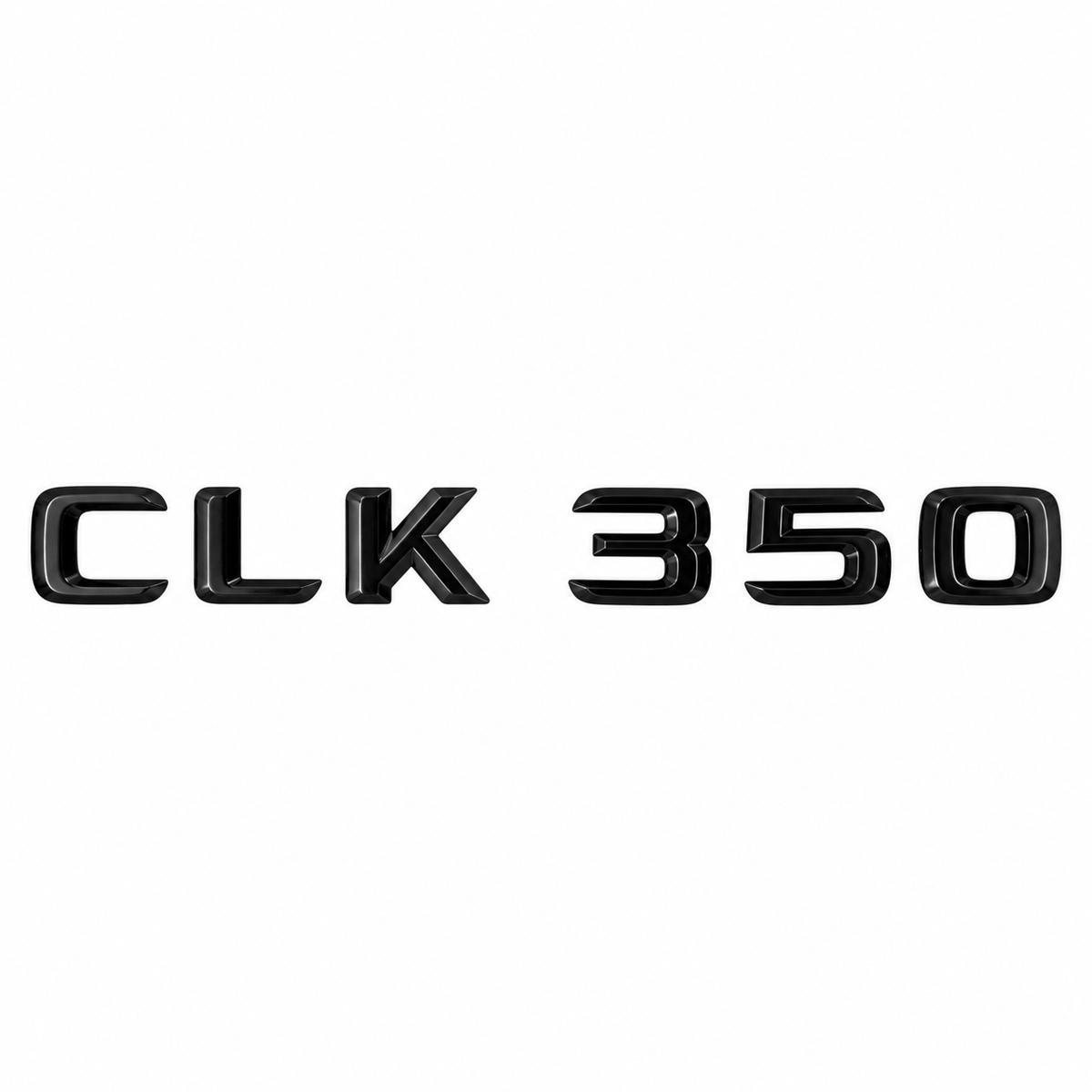 CLK 350 Siyah Bagaj Yazısı Mercedes-Benz Uyumlu