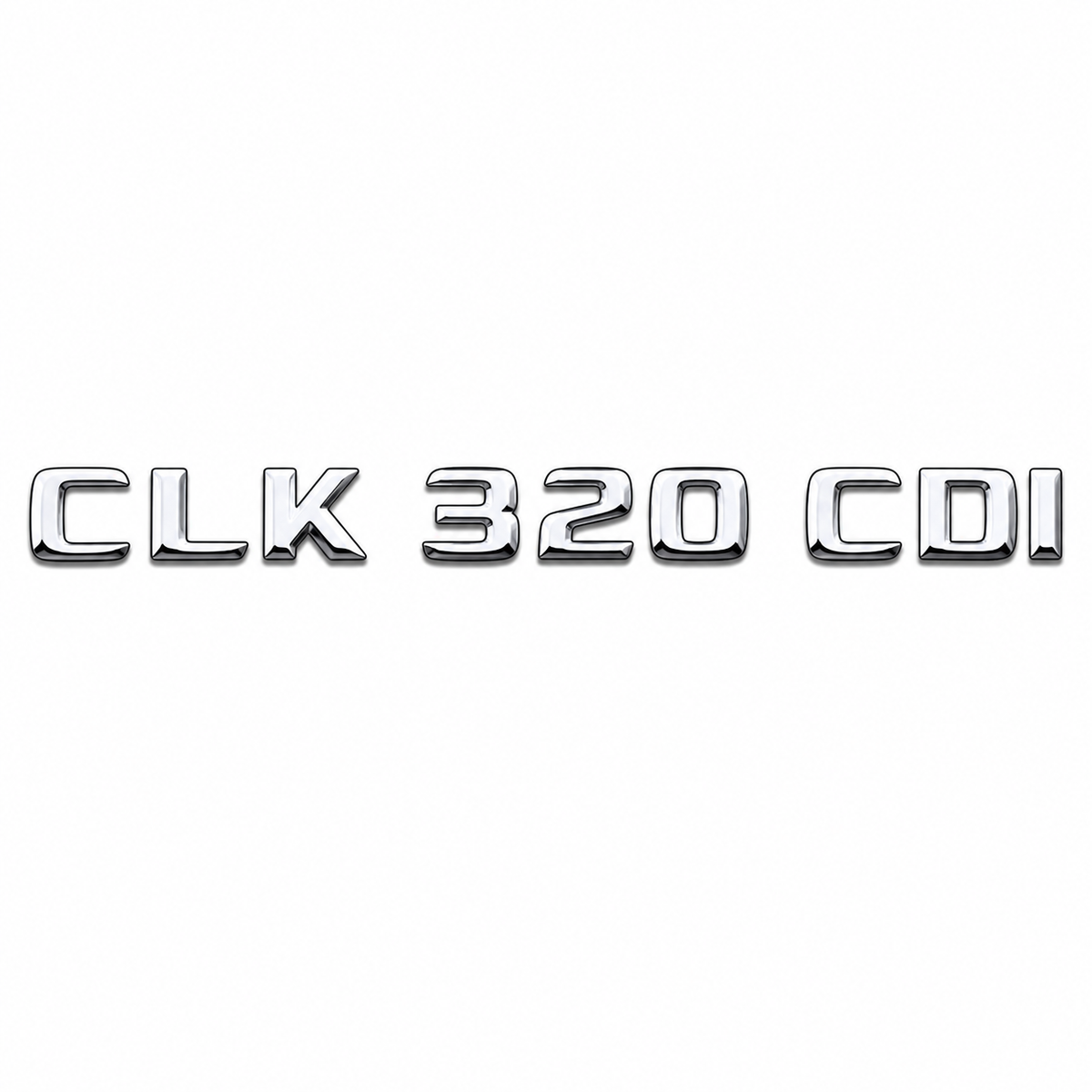 CLK 320 CDI Krom Bagaj Yazısı Mercedes-Benz Uyumlu