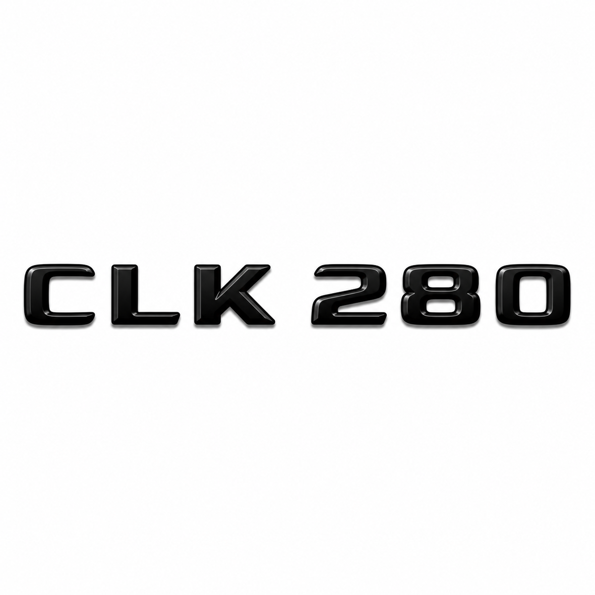 CLK 280 Siyah Bagaj Yazısı Mercedes-Benz Uyumlu