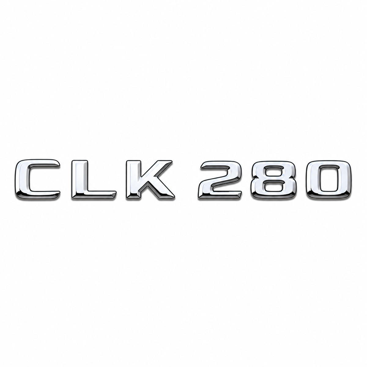 CLK 280 Krom Bagaj Yazısı Mercedes-Benz Uyumlu