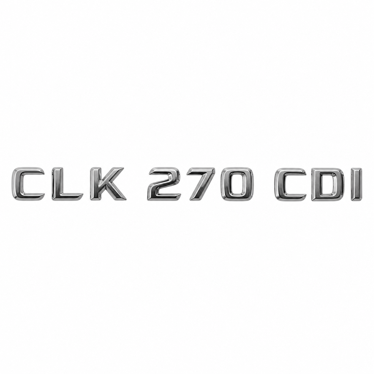 CLK 270 CDI Krom Bagaj Yazısı Mercedes-Benz Uyumlu
