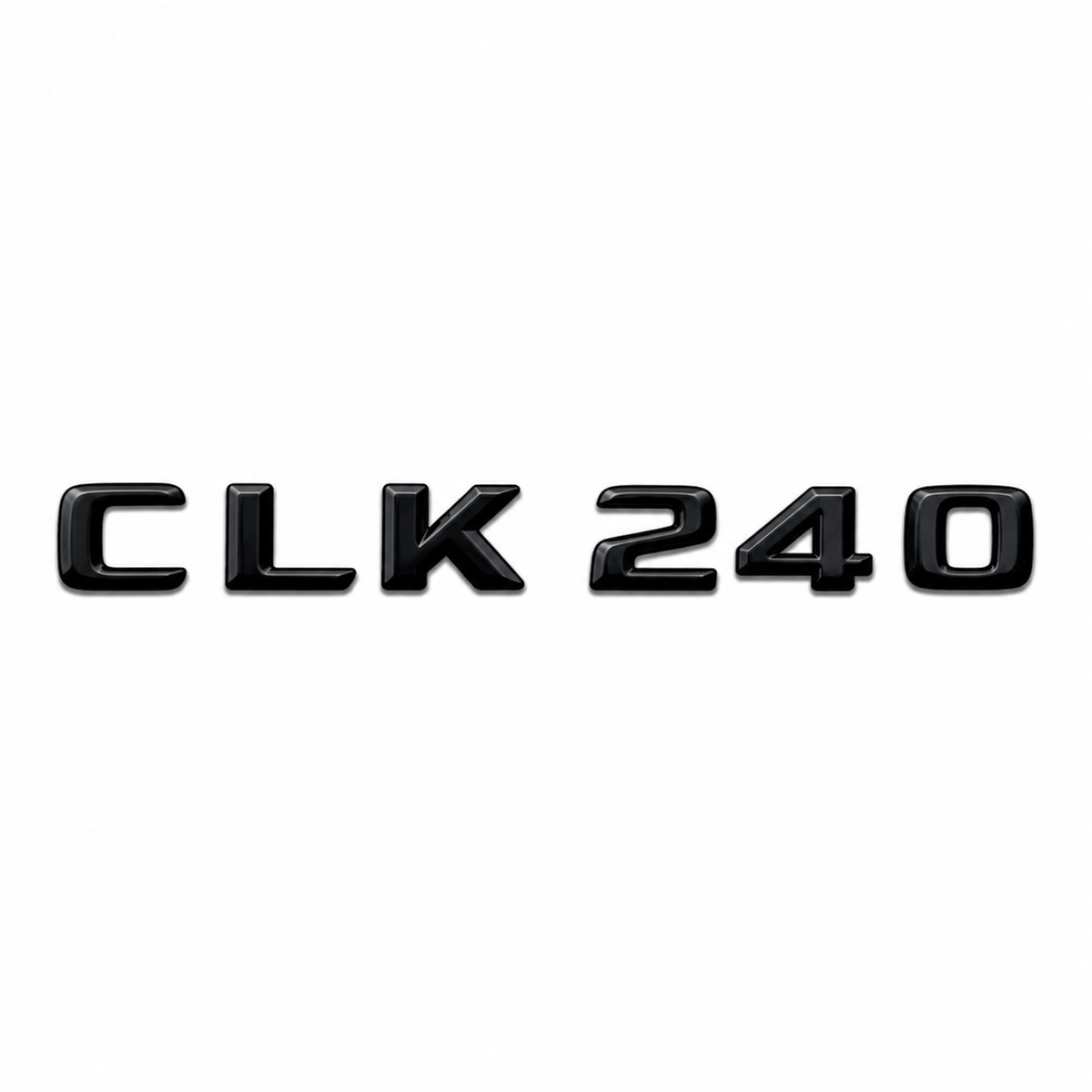 CLK 240 Siyah Bagaj Yazısı Mercedes-Benz Uyumlu