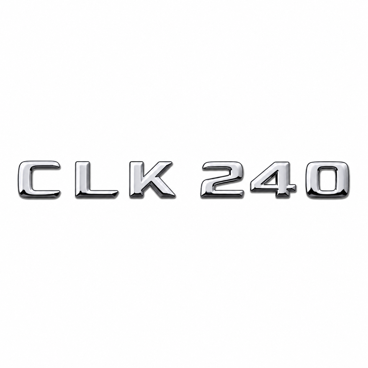 CLK 240 Krom Bagaj Yazısı Mercedes-Benz Uyumlu
