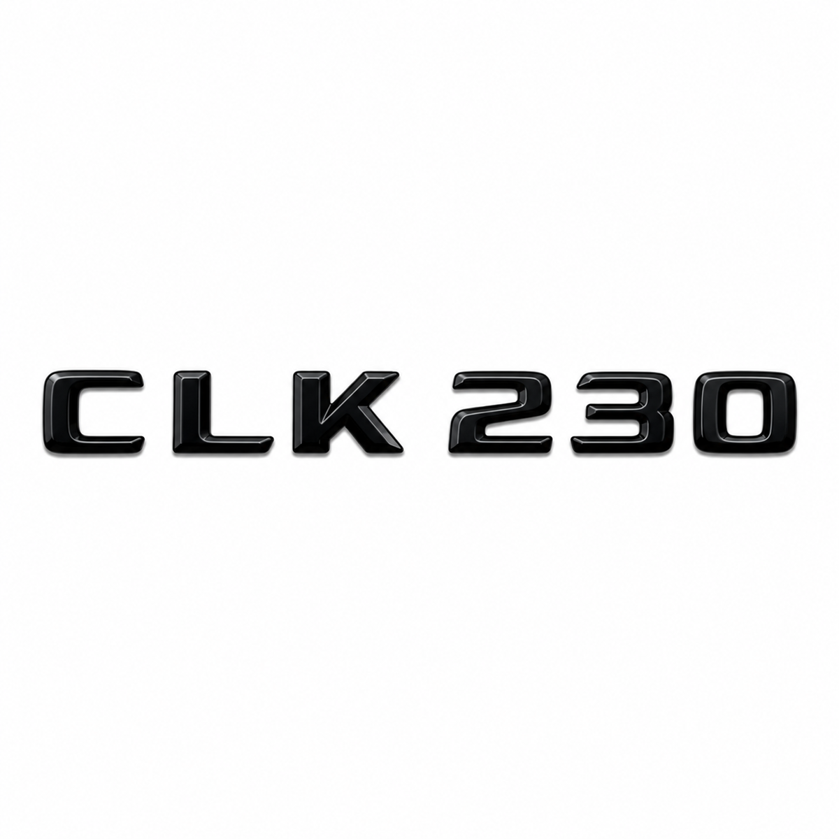 CLK 230 Siyah Bagaj Yazısı Mercedes-Benz Uyumlu