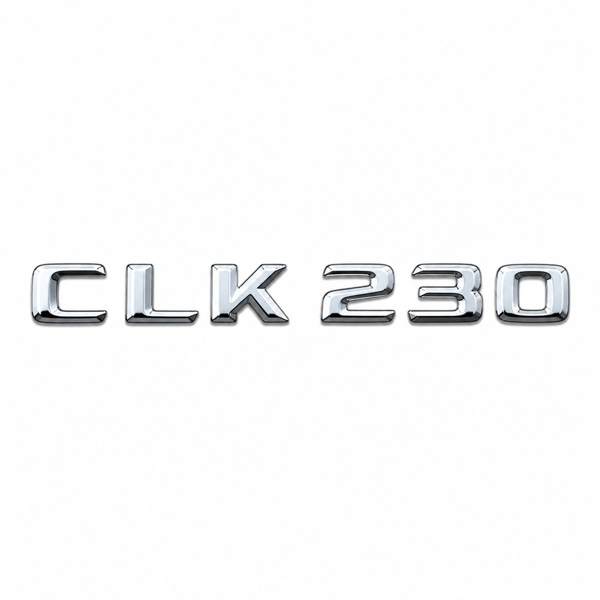 CLK 230 Krom Bagaj Yazısı Mercedes-Benz Uyumlu