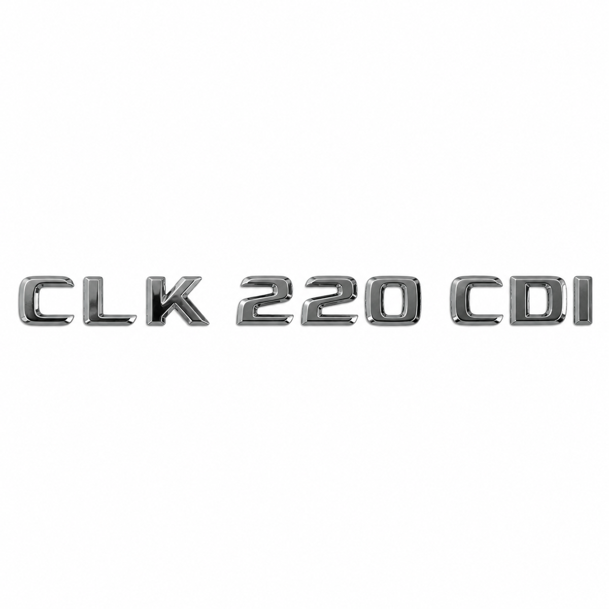 CLK 220 CDI Krom Bagaj Yazısı Mercedes-Benz Uyumlu