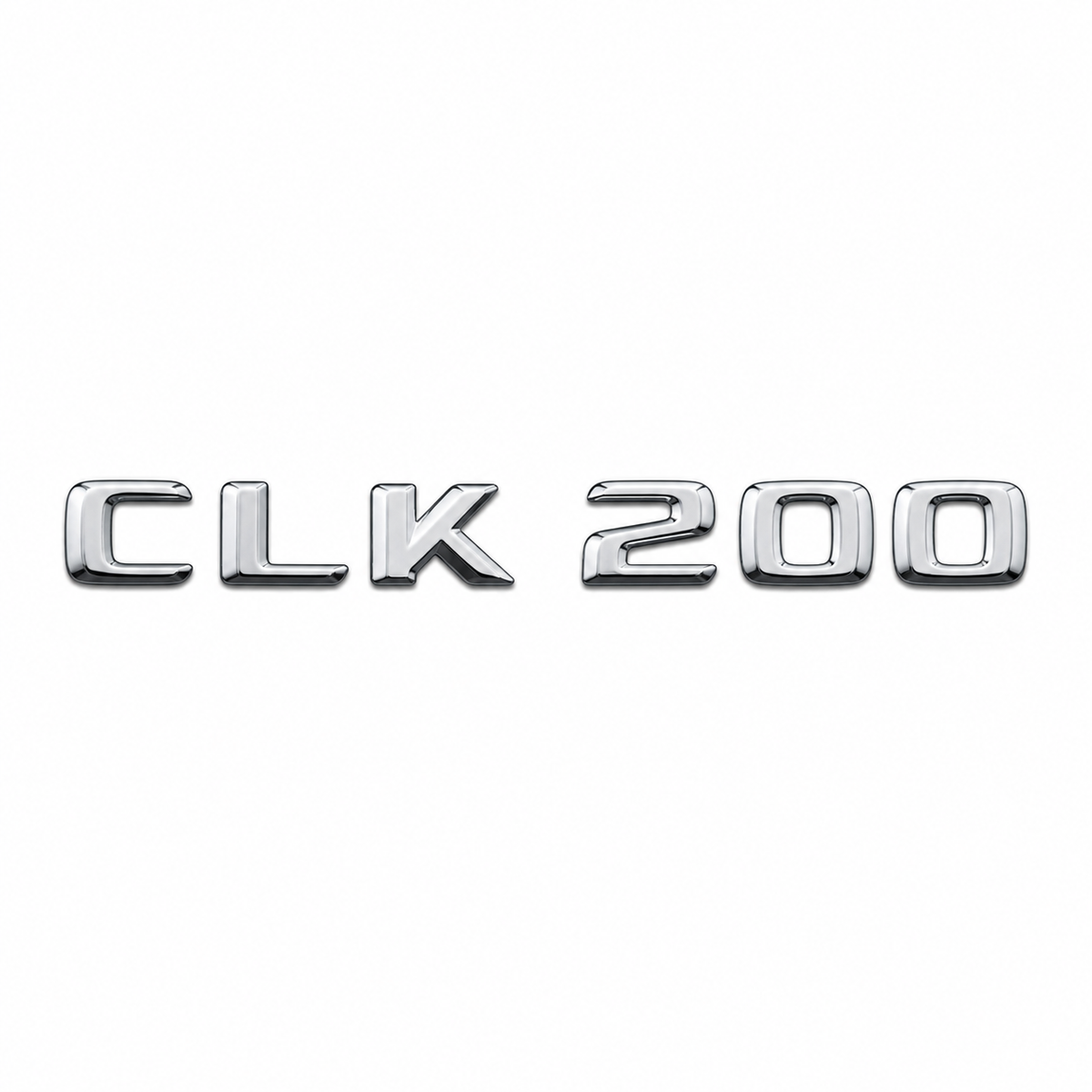 CLK 200 Krom Bagaj Yazısı Mercedes-Benz Uyumlu