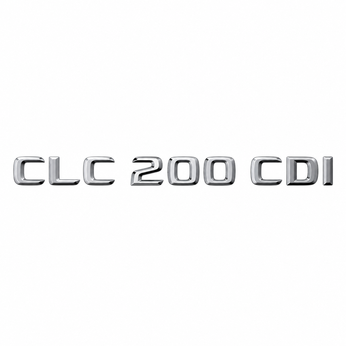 CLC 200 CDI Krom Bagaj Yazısı Mercedes-Benz Uyumlu