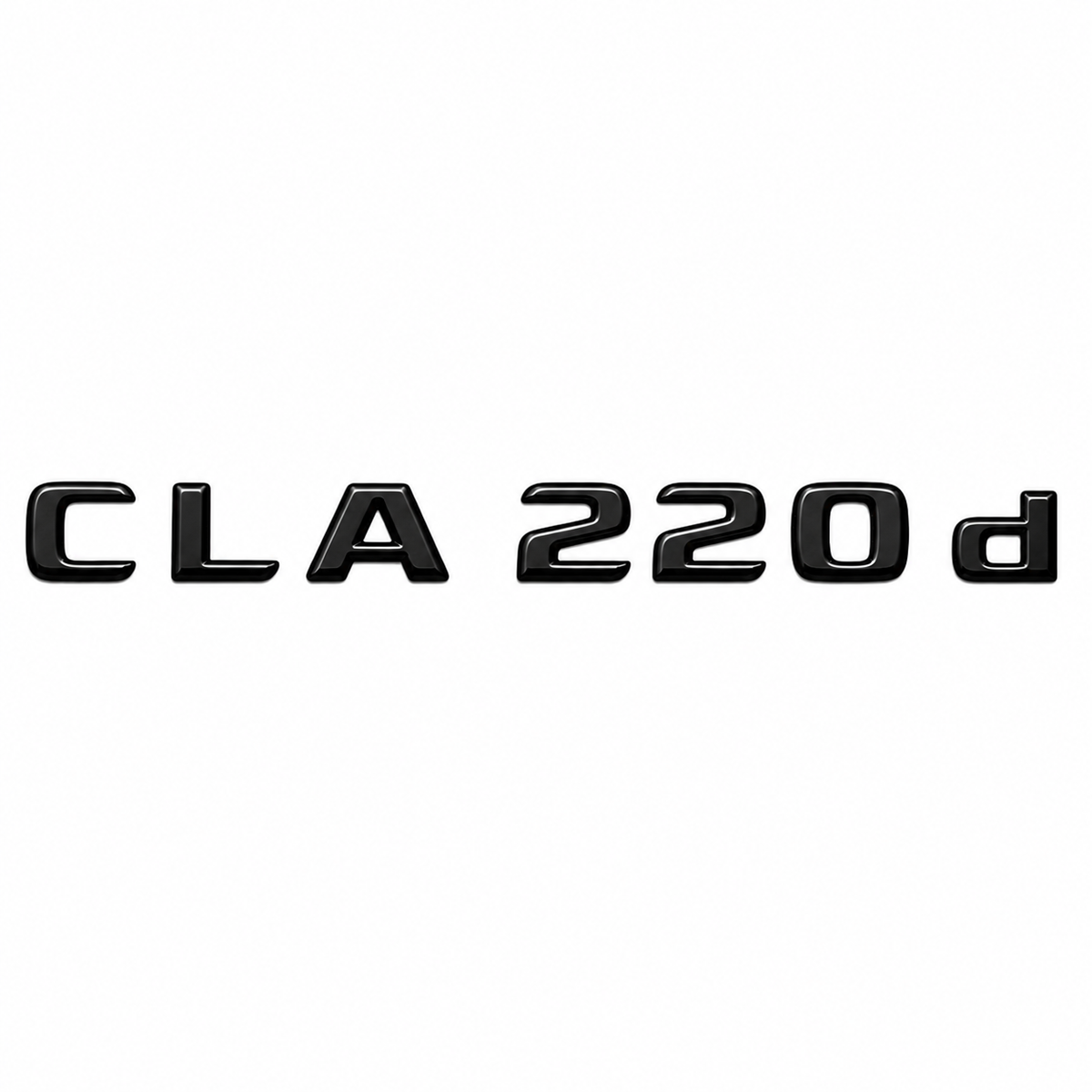 CLA 220 d Siyah Bagaj Yazısı Mercedes-Benz Uyumlu