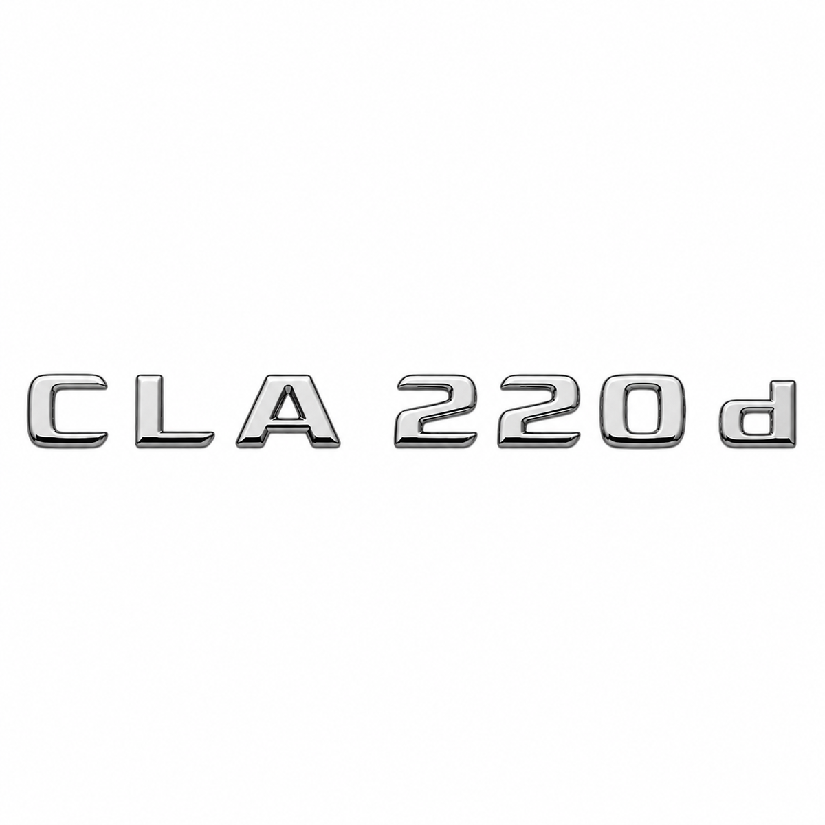 CLA 220 d Krom Bagaj Yazısı Mercedes-Benz Uyumlu