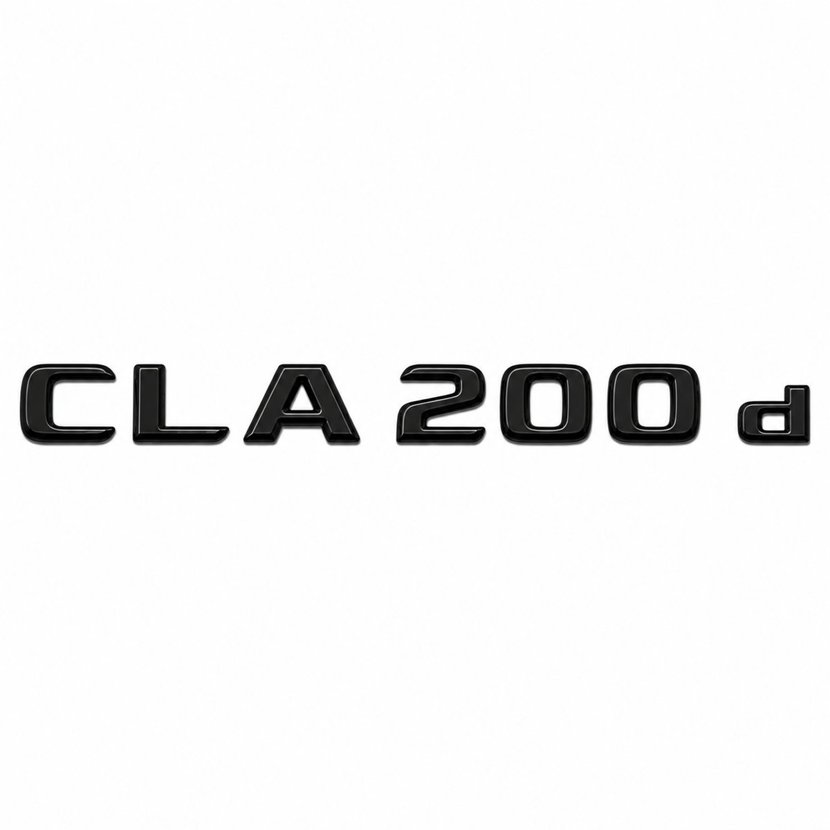 CLA 200 d Siyah Bagaj Yazısı Mercedes-Benz Uyumlu