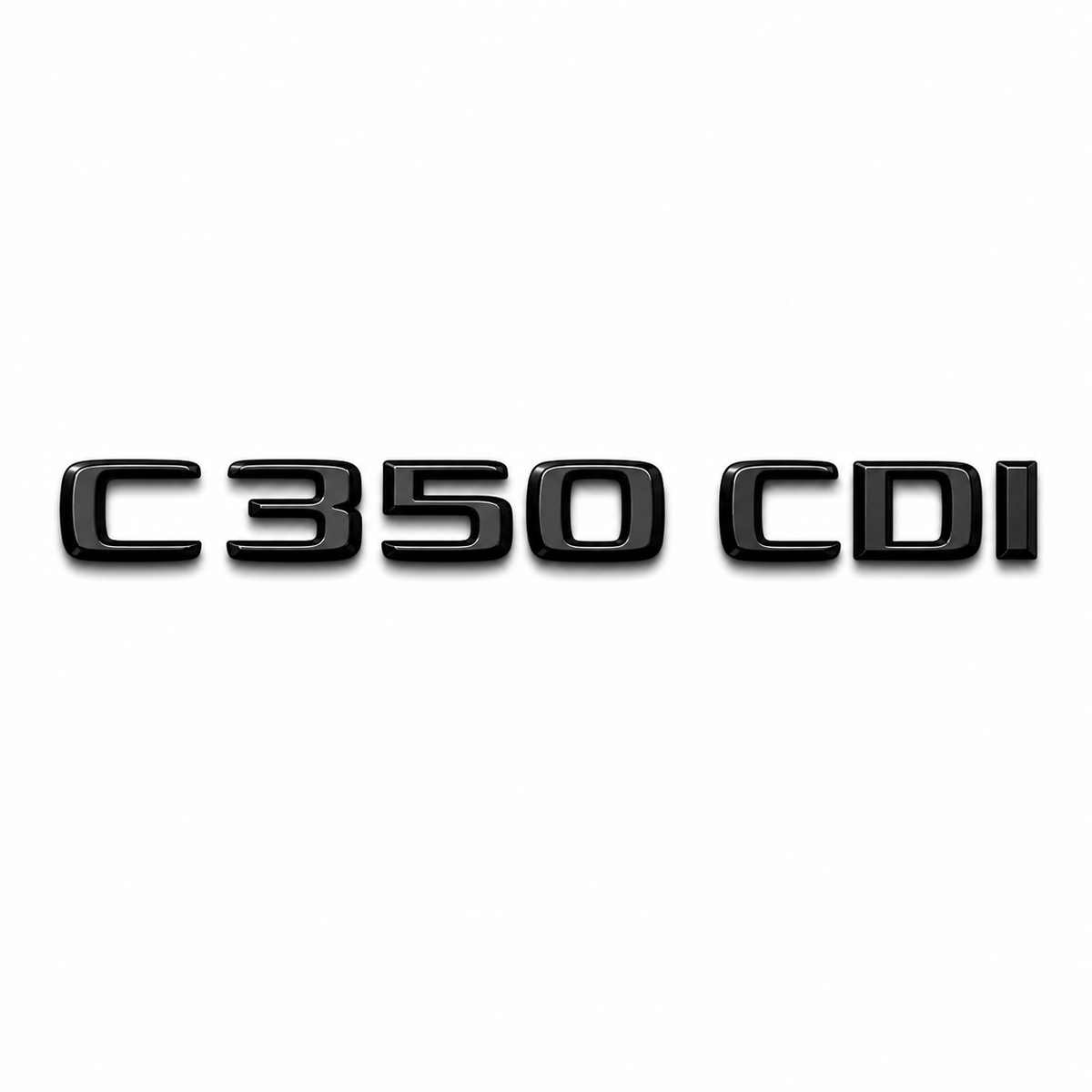 C 350 CDI Siyah Bagaj Yazısı Mercedes-Benz Uyumlu