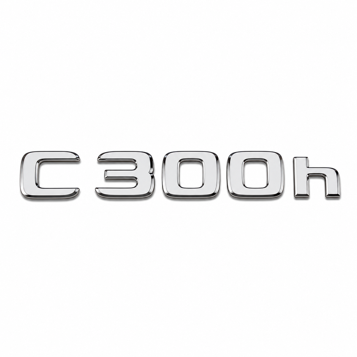 C 300 h Krom Bagaj Yazısı Mercedes-Benz Uyumlu