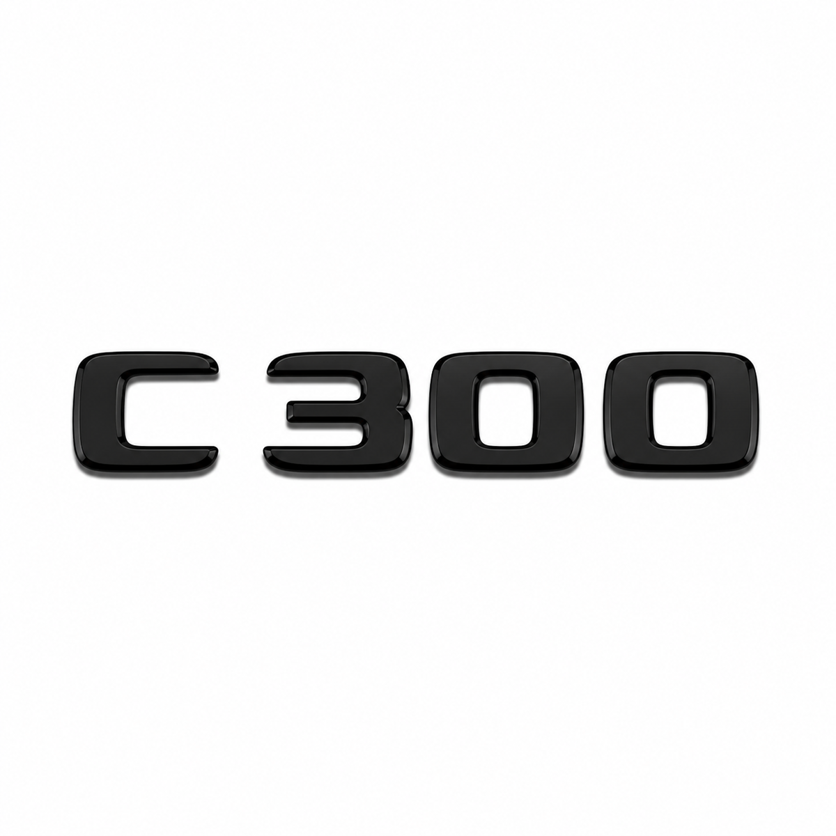 C 300 Siyah Bagaj Yazısı Mercedes-Benz Uyumlu