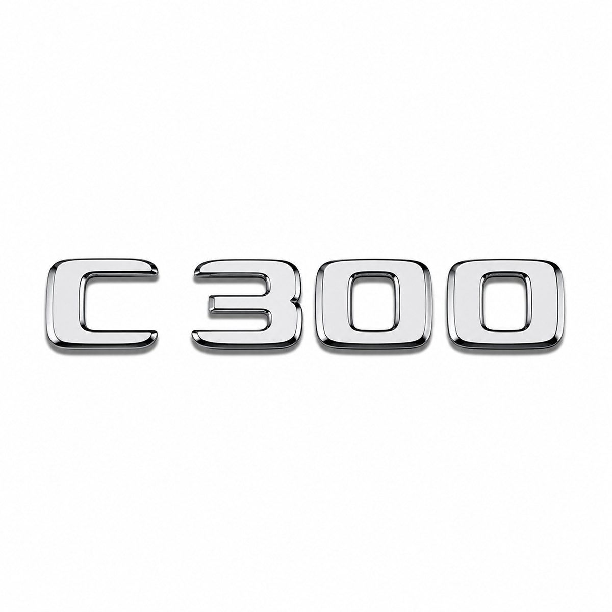 C 300 Krom Bagaj Yazısı Mercedes-Benz Uyumlu