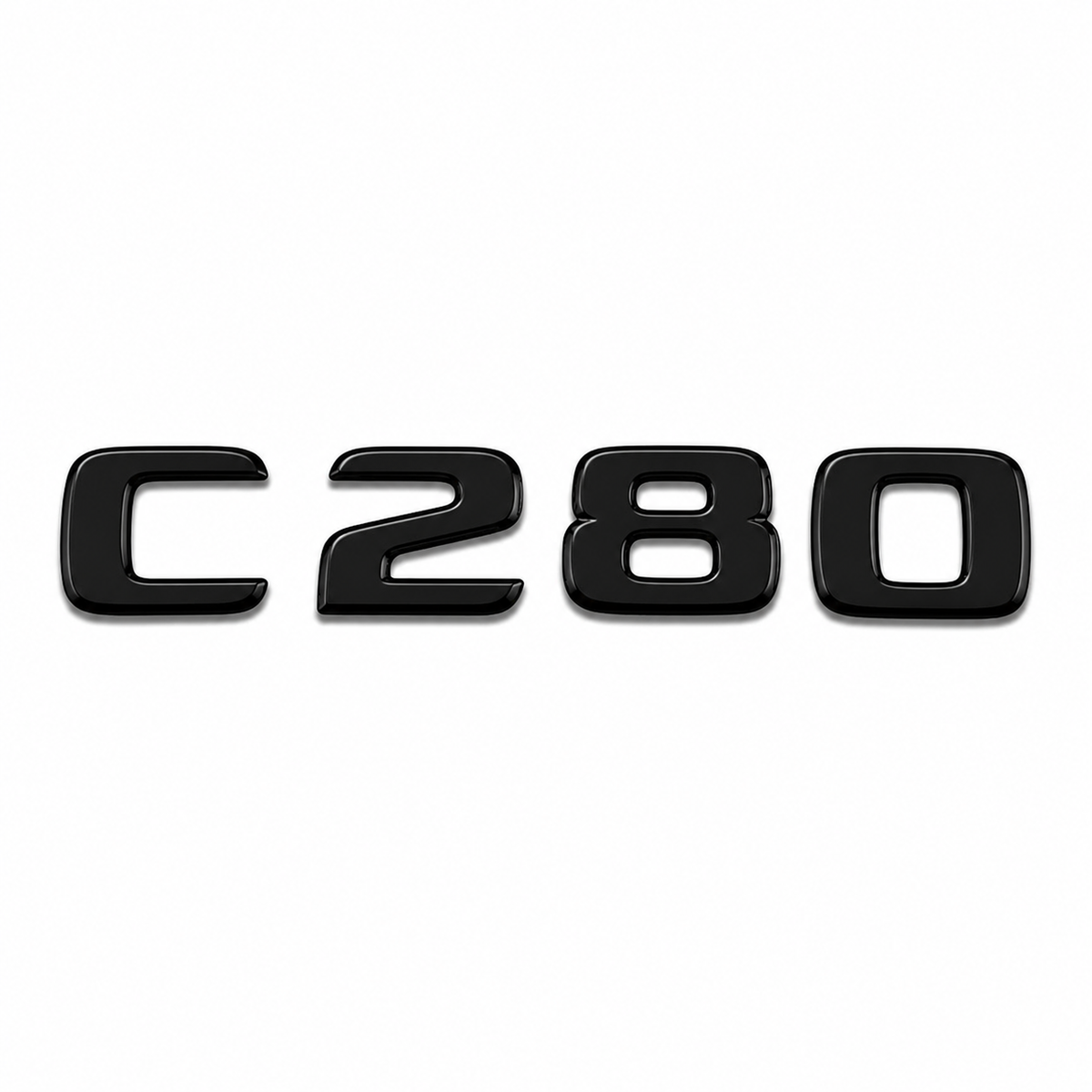 C 280 Siyah Bagaj Yazısı Mercedes-Benz Uyumlu