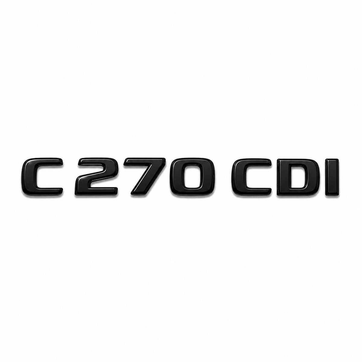 C 270 CDI Siyah Bagaj Yazısı Mercedes-Benz Uyumlu