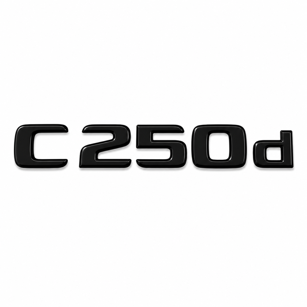 C 250 d Siyah Bagaj Yazısı Mercedes-Benz Uyumlu