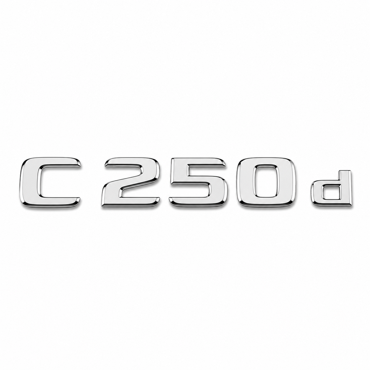 C 250 d Krom Bagaj Yazısı Mercedes-Benz Uyumlu