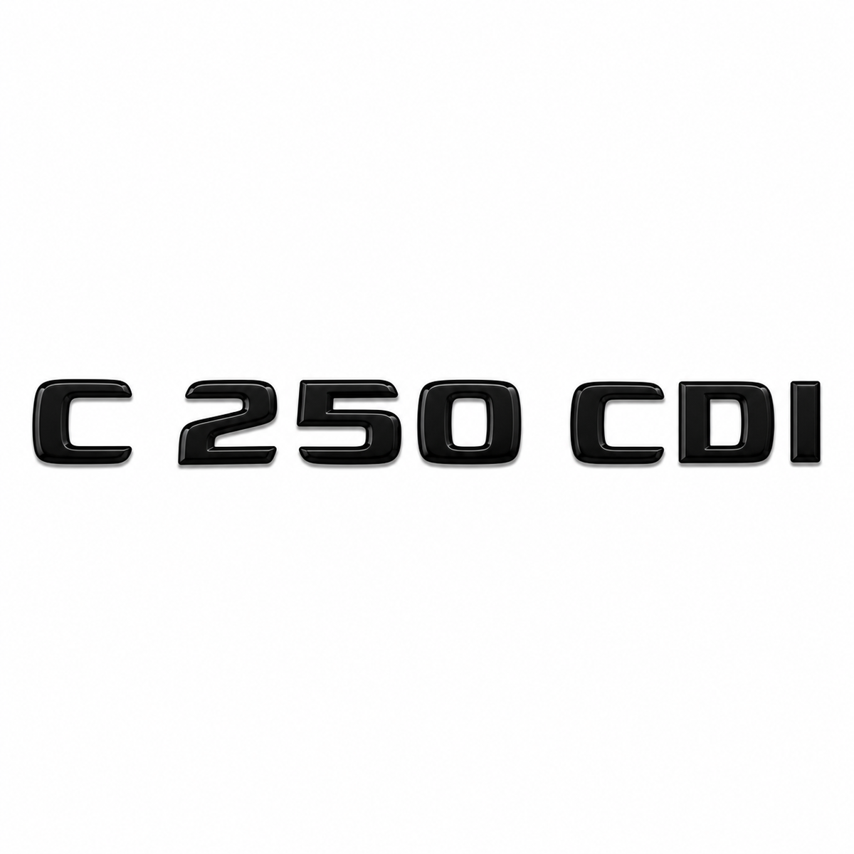 C 250 CDI Siyah Bagaj Yazısı Mercedes-Benz Uyumlu